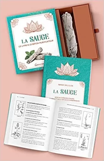 La sauge le livre et le bâton purificateur dans votre boutique Spitzzen de Tarascon, Tarascon, SPITZZEN