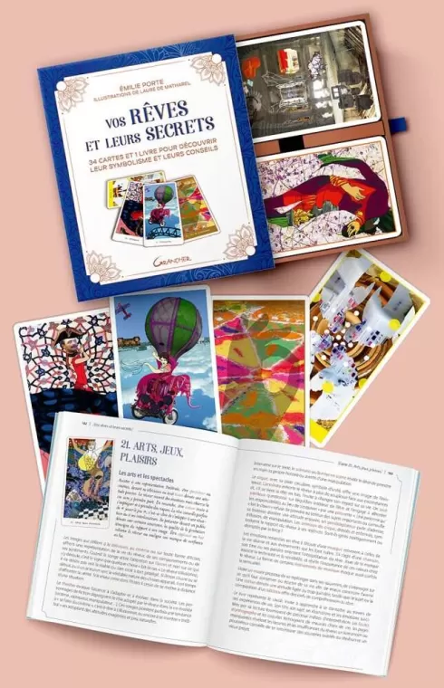 Vos rêves et leurs secrets - 34 cartes et 1 livre, Tarascon, SPITZZEN
