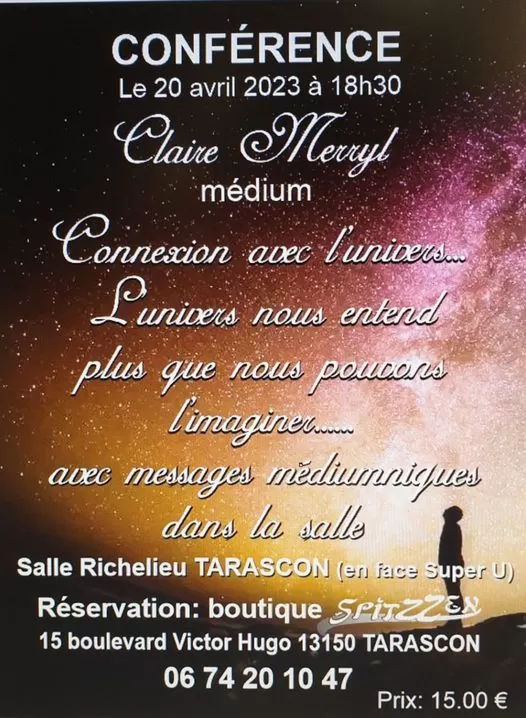 CONNEXION AVEC L'UNIVERS, Tarascon, SPITZZEN